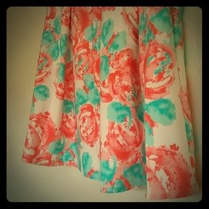 Floral skirt